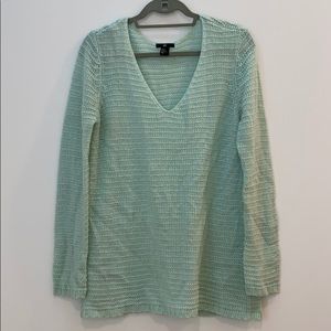 Pastel Green Knit Sweater